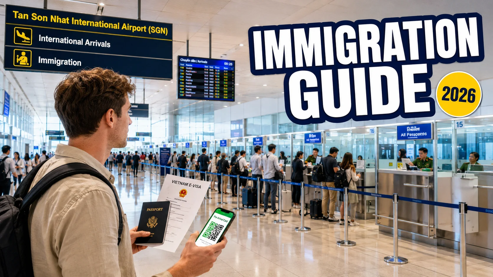 Arriving at Tan Son Nhat Airport (Ho Chi Minh City): What to Expect at Immigration in 2026 tan son nhat airport immigration