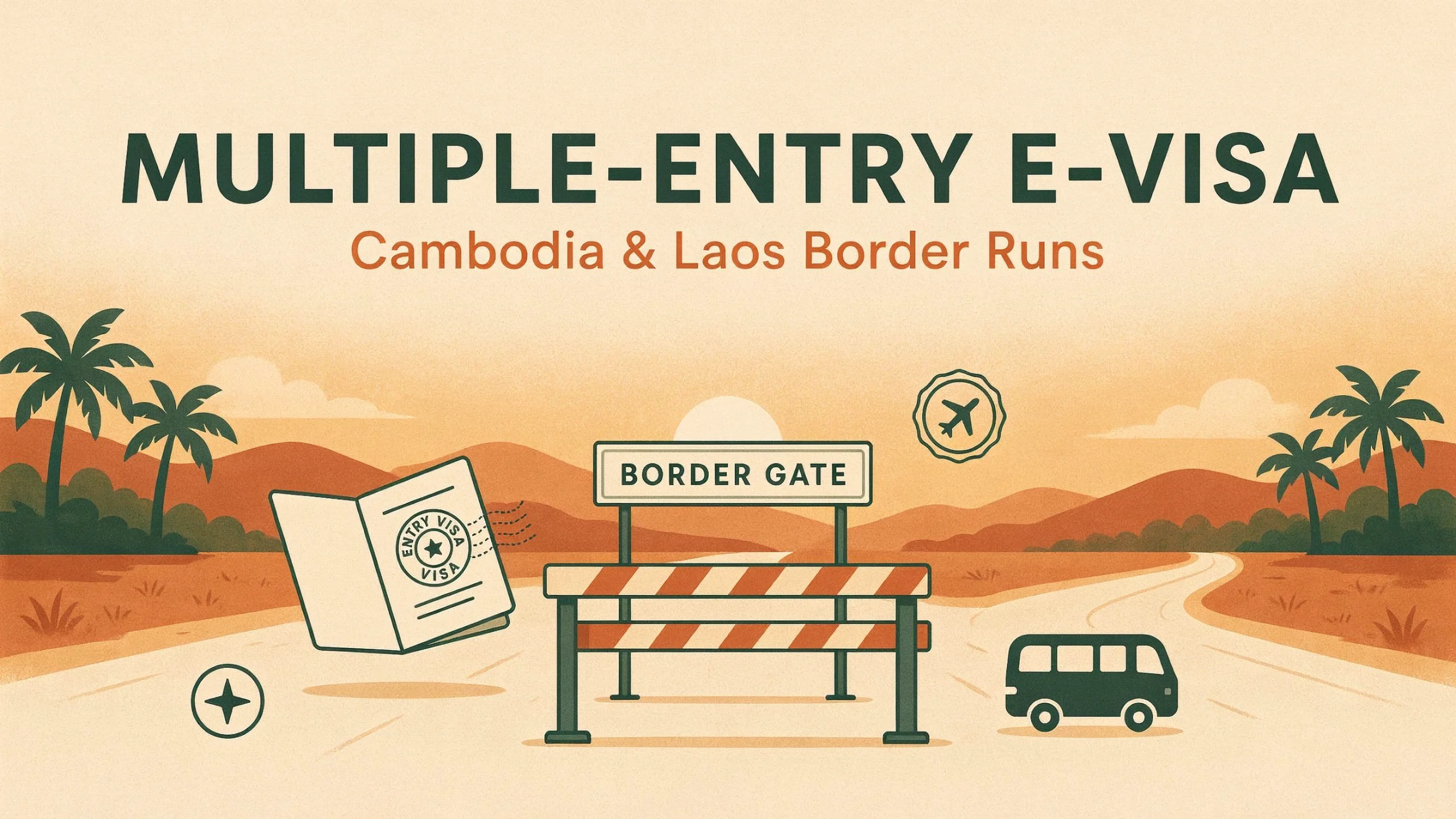 Vietnam Multiple-Entry E-Visa for Cambodia & Laos Border Runs vietnam multiple entry e-visa cambodia laos